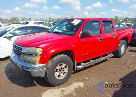 2005 GMC Canyon Sle z USA, uszkodzony, nr VIN 1GTDT136558199778